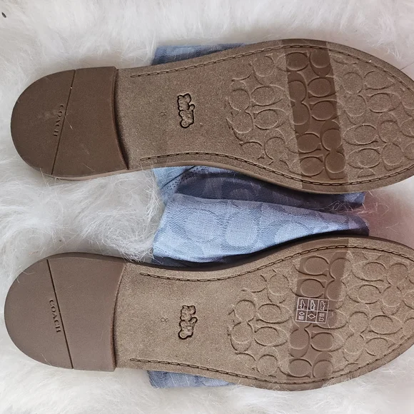 NWOT Coach Women Hazel Sandal in Signature Chambray Size 8 - Picture 6 of 6